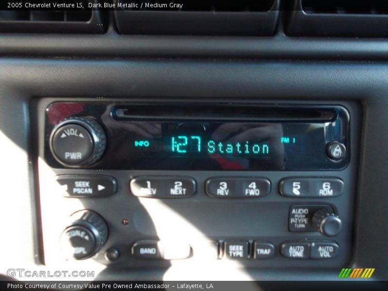 Dark Blue Metallic / Medium Gray 2005 Chevrolet Venture LS
