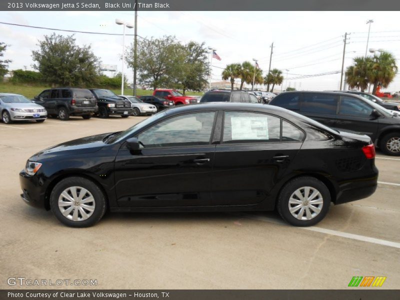 Black Uni / Titan Black 2013 Volkswagen Jetta S Sedan