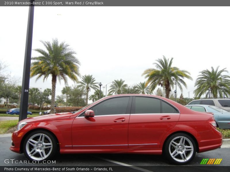 2010 C 300 Sport Mars Red