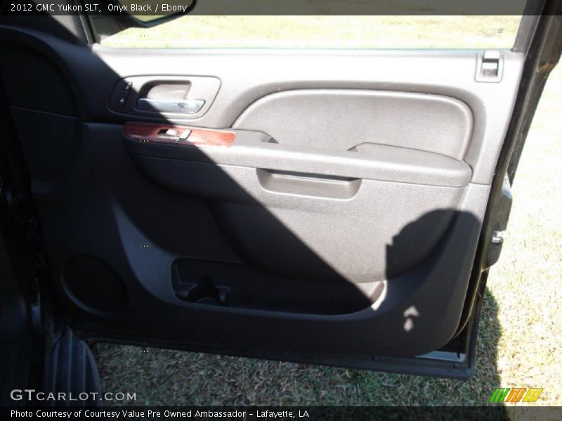 Onyx Black / Ebony 2012 GMC Yukon SLT