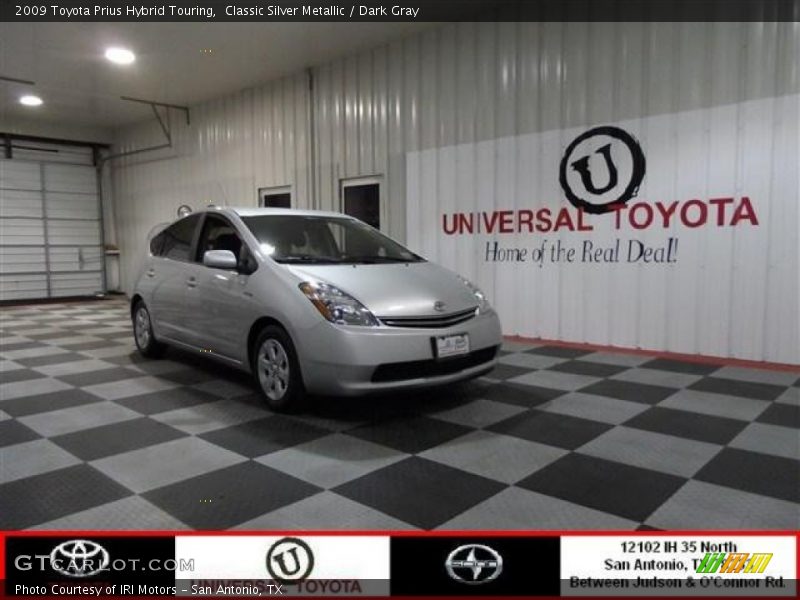 Classic Silver Metallic / Dark Gray 2009 Toyota Prius Hybrid Touring