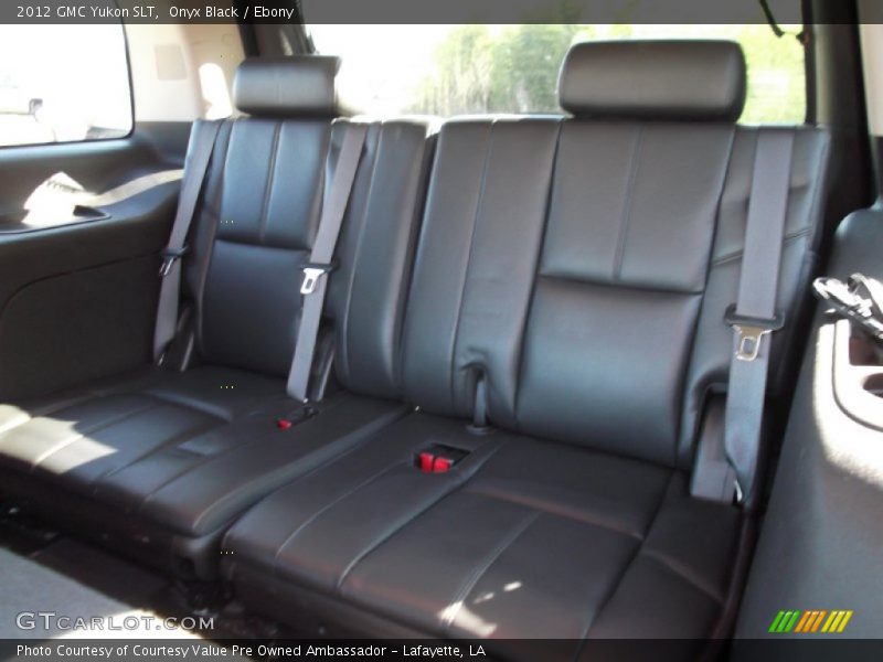 Onyx Black / Ebony 2012 GMC Yukon SLT
