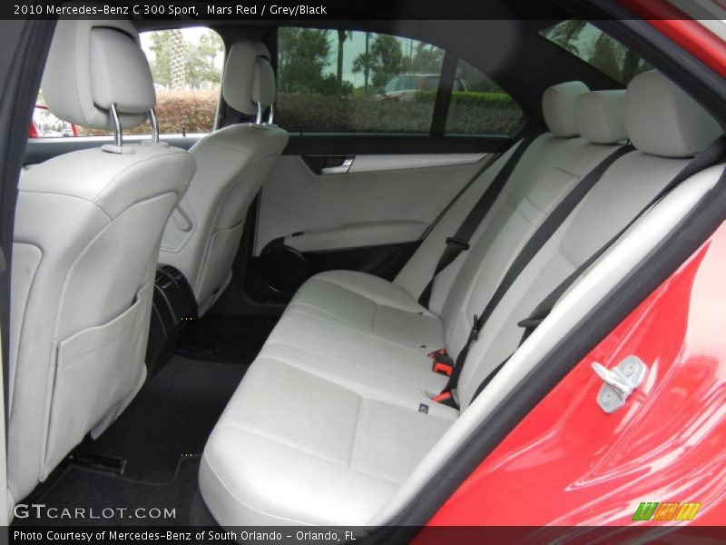 Rear Seat of 2010 C 300 Sport