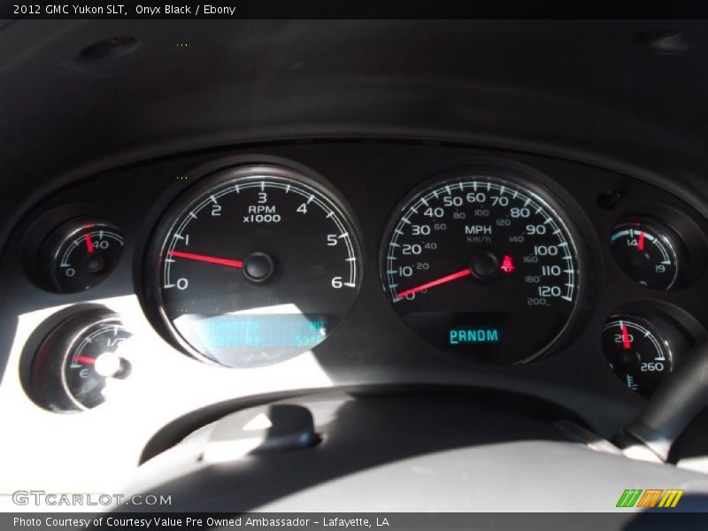 Onyx Black / Ebony 2012 GMC Yukon SLT