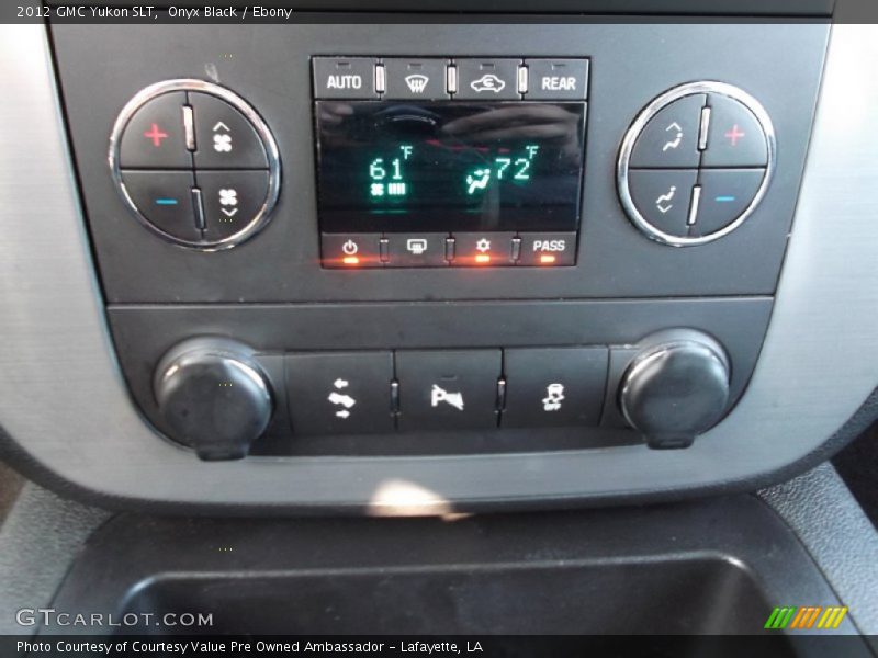 Onyx Black / Ebony 2012 GMC Yukon SLT