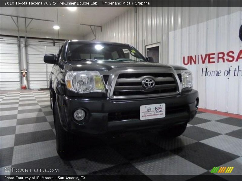 Timberland Mica / Graphite 2010 Toyota Tacoma V6 SR5 PreRunner Double Cab