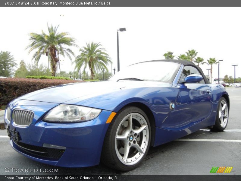 Front 3/4 View of 2007 Z4 3.0si Roadster