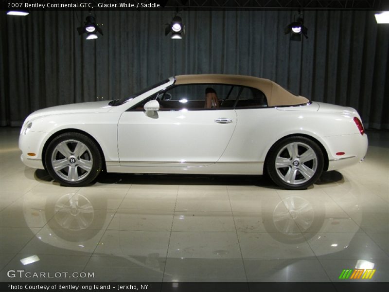 Glacier White / Saddle 2007 Bentley Continental GTC