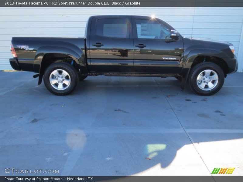 Black / Graphite 2013 Toyota Tacoma V6 TRD Sport Prerunner Double Cab