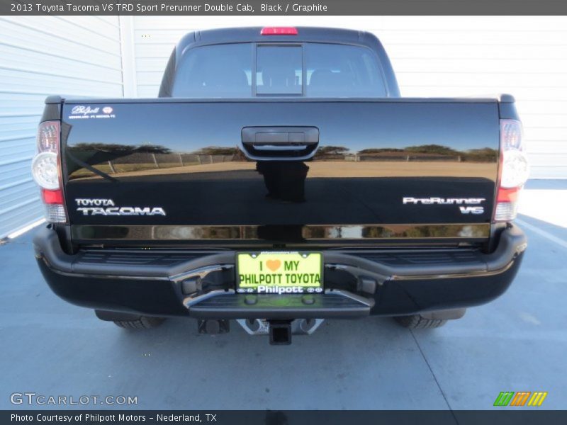 Black / Graphite 2013 Toyota Tacoma V6 TRD Sport Prerunner Double Cab