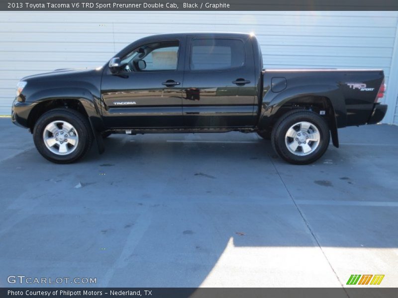 Black / Graphite 2013 Toyota Tacoma V6 TRD Sport Prerunner Double Cab