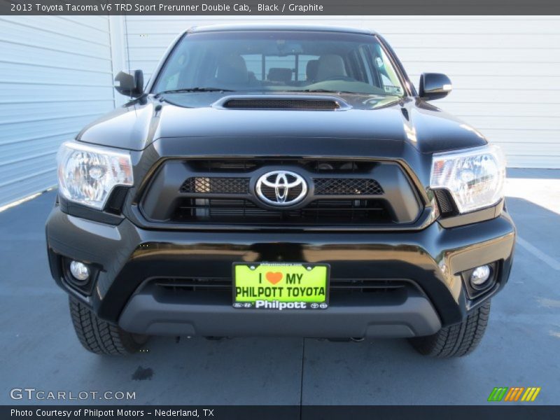 Black / Graphite 2013 Toyota Tacoma V6 TRD Sport Prerunner Double Cab