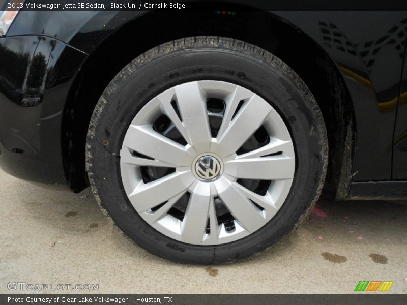 Black Uni / Cornsilk Beige 2013 Volkswagen Jetta SE Sedan