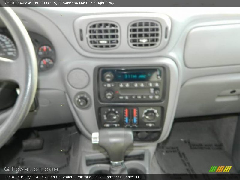 Silverstone Metallic / Light Gray 2008 Chevrolet TrailBlazer LS