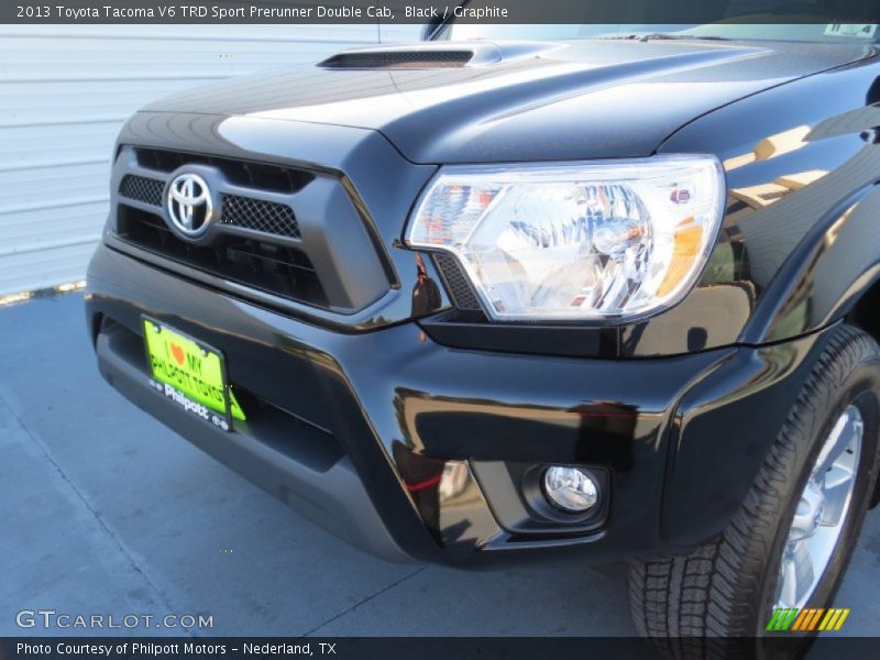 Black / Graphite 2013 Toyota Tacoma V6 TRD Sport Prerunner Double Cab