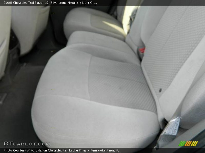 Silverstone Metallic / Light Gray 2008 Chevrolet TrailBlazer LS
