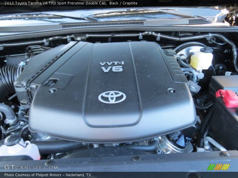 Black / Graphite 2013 Toyota Tacoma V6 TRD Sport Prerunner Double Cab