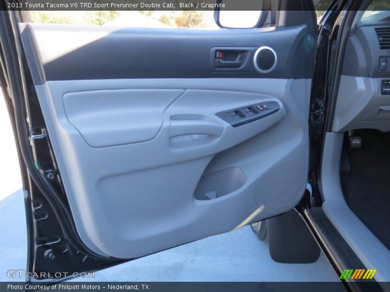 Black / Graphite 2013 Toyota Tacoma V6 TRD Sport Prerunner Double Cab