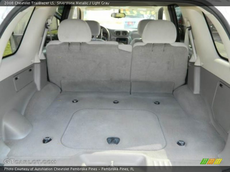 Silverstone Metallic / Light Gray 2008 Chevrolet TrailBlazer LS