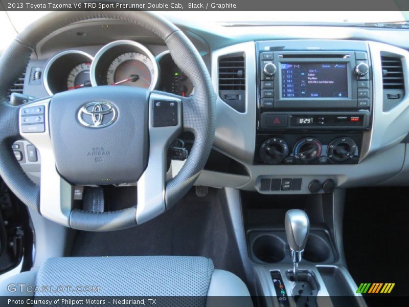 Black / Graphite 2013 Toyota Tacoma V6 TRD Sport Prerunner Double Cab