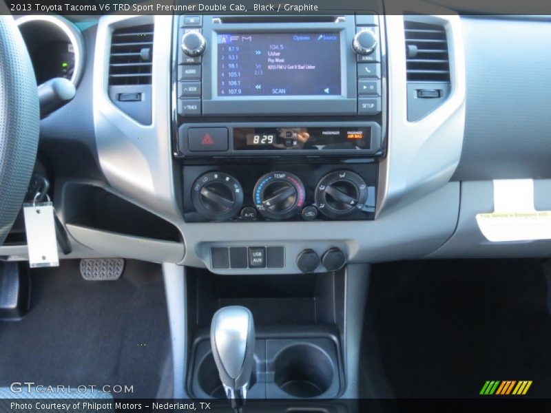 Black / Graphite 2013 Toyota Tacoma V6 TRD Sport Prerunner Double Cab