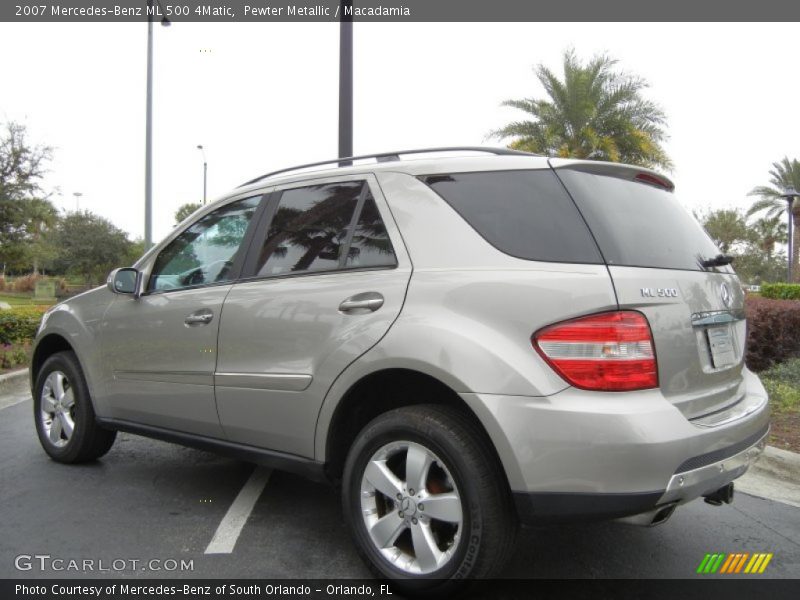 Pewter Metallic / Macadamia 2007 Mercedes-Benz ML 500 4Matic