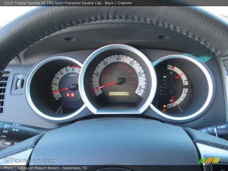 Black / Graphite 2013 Toyota Tacoma V6 TRD Sport Prerunner Double Cab