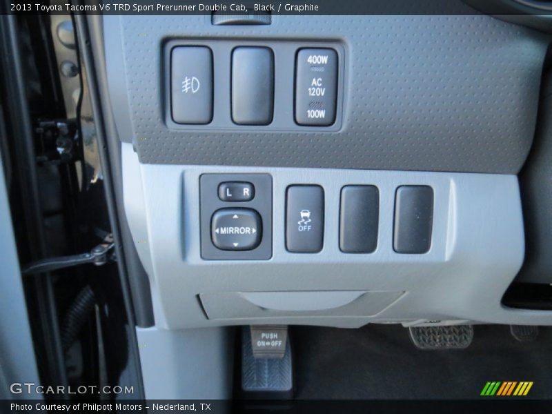 Black / Graphite 2013 Toyota Tacoma V6 TRD Sport Prerunner Double Cab