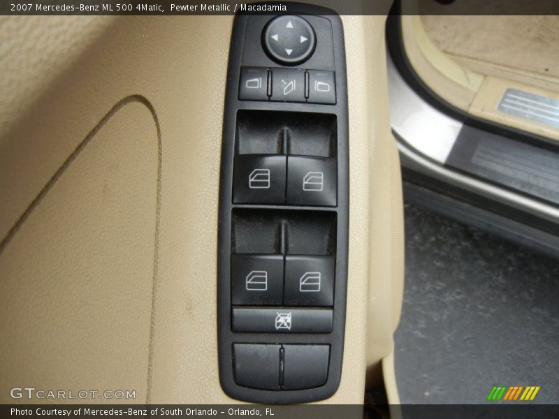 Pewter Metallic / Macadamia 2007 Mercedes-Benz ML 500 4Matic