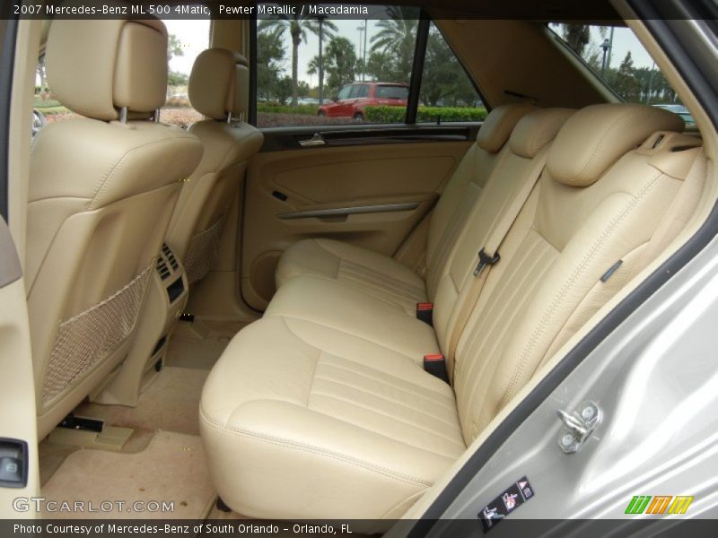 Pewter Metallic / Macadamia 2007 Mercedes-Benz ML 500 4Matic