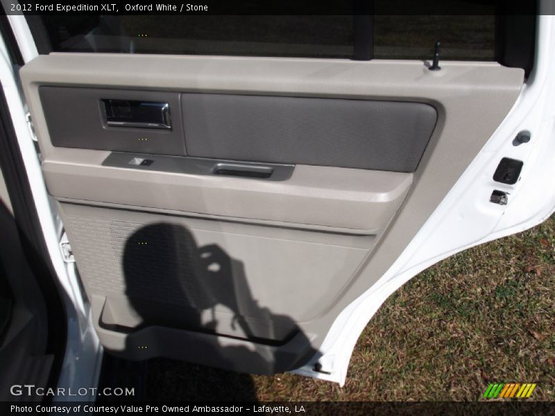 Oxford White / Stone 2012 Ford Expedition XLT