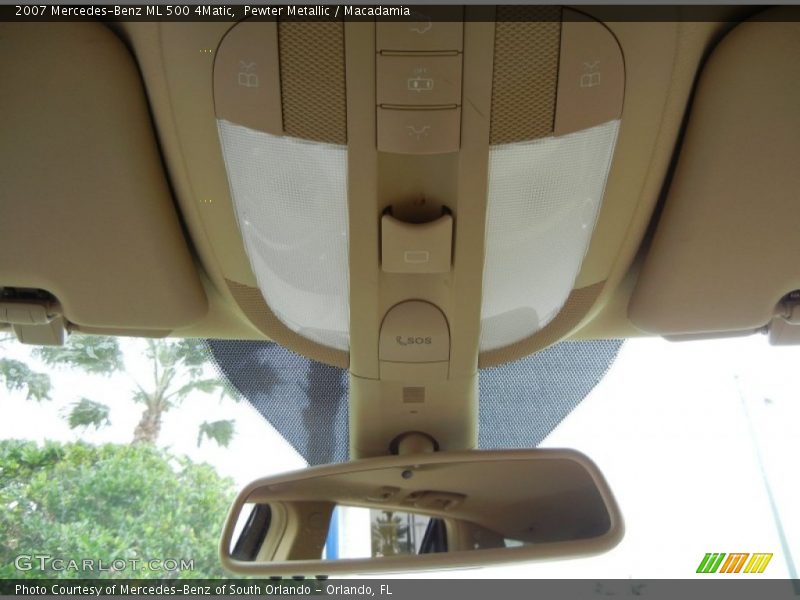 Pewter Metallic / Macadamia 2007 Mercedes-Benz ML 500 4Matic