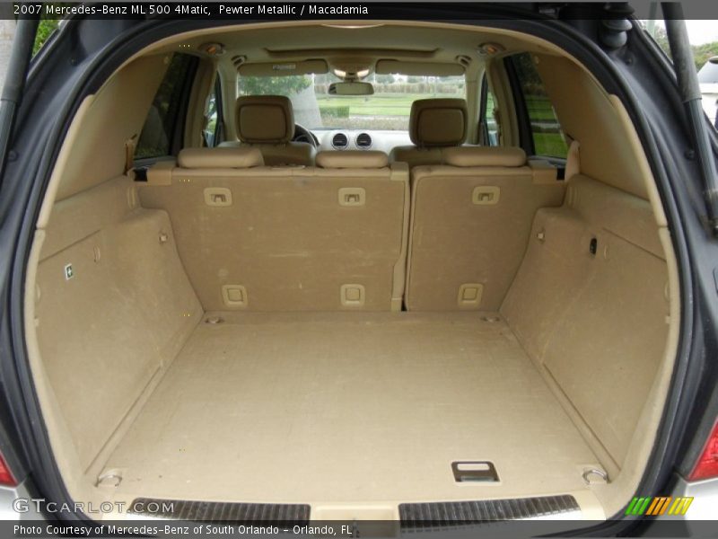 Pewter Metallic / Macadamia 2007 Mercedes-Benz ML 500 4Matic