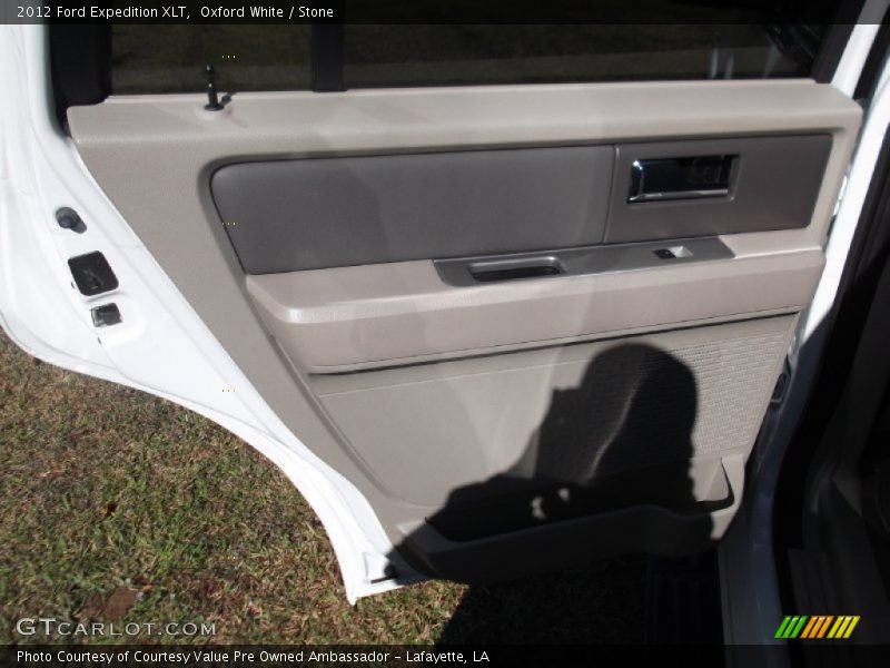 Oxford White / Stone 2012 Ford Expedition XLT