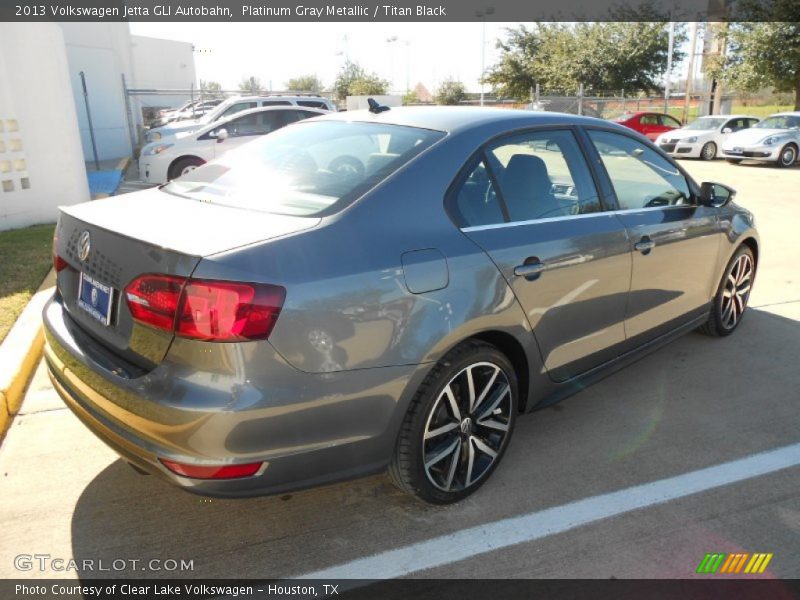 Platinum Gray Metallic / Titan Black 2013 Volkswagen Jetta GLI Autobahn