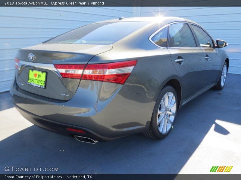 Cypress Green Pearl / Almond 2013 Toyota Avalon XLE