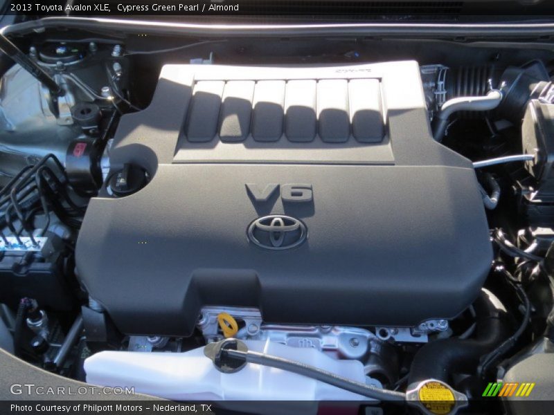 Cypress Green Pearl / Almond 2013 Toyota Avalon XLE