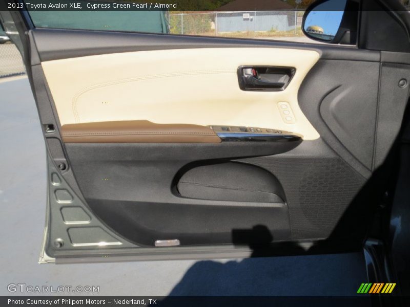 Cypress Green Pearl / Almond 2013 Toyota Avalon XLE