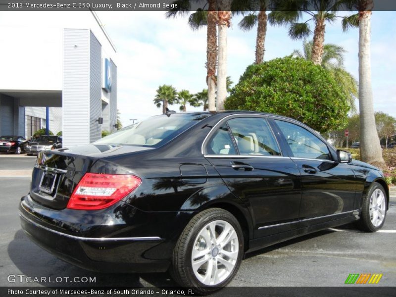 Black / Almond Beige 2013 Mercedes-Benz C 250 Luxury