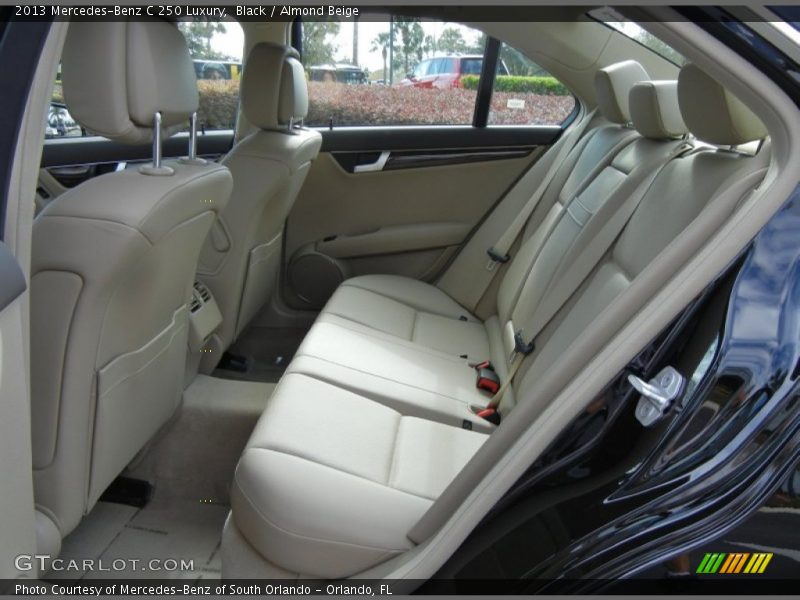 Black / Almond Beige 2013 Mercedes-Benz C 250 Luxury