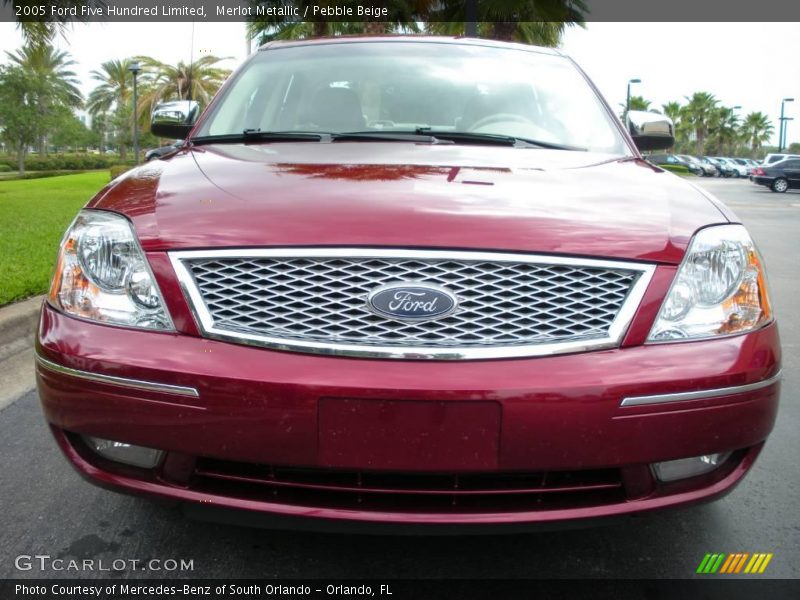 Merlot Metallic / Pebble Beige 2005 Ford Five Hundred Limited
