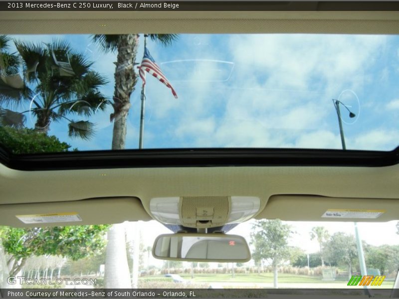 Black / Almond Beige 2013 Mercedes-Benz C 250 Luxury