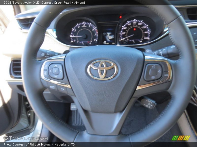 Cypress Green Pearl / Almond 2013 Toyota Avalon XLE