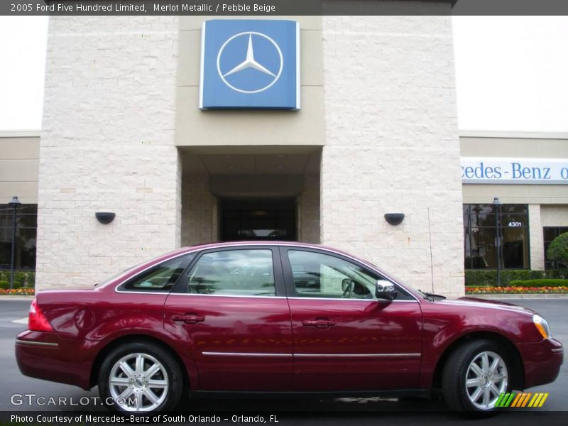 Merlot Metallic / Pebble Beige 2005 Ford Five Hundred Limited