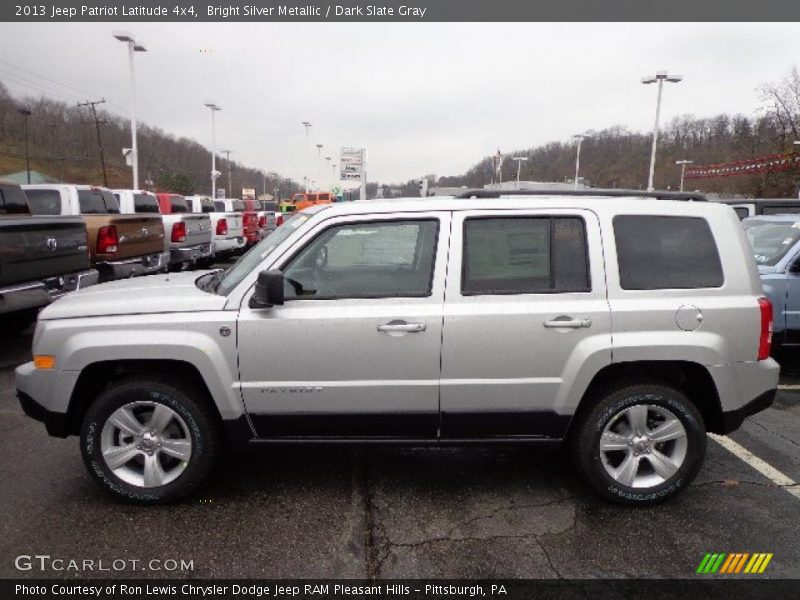 Bright Silver Metallic / Dark Slate Gray 2013 Jeep Patriot Latitude 4x4