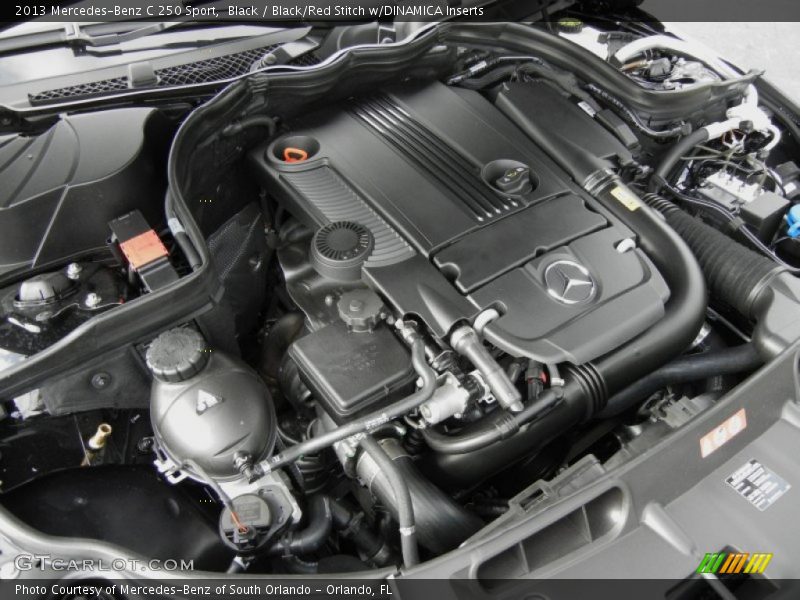  2013 C 250 Sport Engine - 1.8 Liter DI Turbocharged DOHC 16-Valve VVT 4 Cylinder