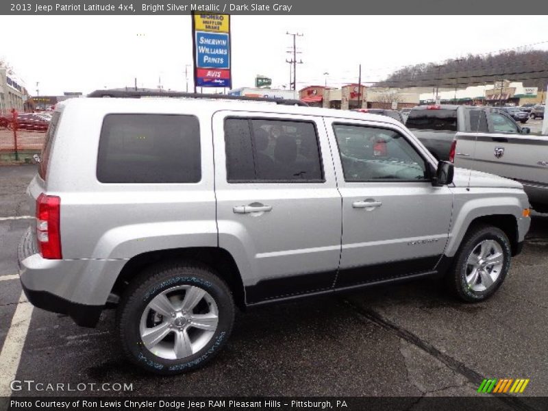 Bright Silver Metallic / Dark Slate Gray 2013 Jeep Patriot Latitude 4x4