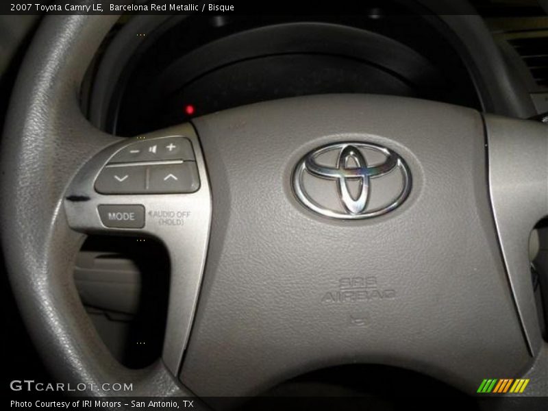Barcelona Red Metallic / Bisque 2007 Toyota Camry LE