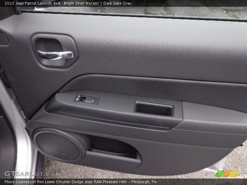 Bright Silver Metallic / Dark Slate Gray 2013 Jeep Patriot Latitude 4x4