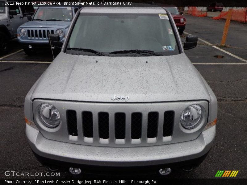 Bright Silver Metallic / Dark Slate Gray 2013 Jeep Patriot Latitude 4x4